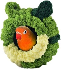 "Bird Nest, Conure Breeding House Parrotlet Snuggle Hut Lovebird Bed for Conure,