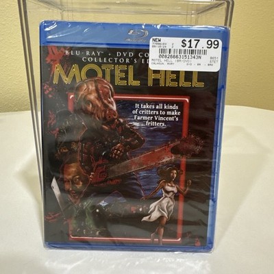 Motel Hell (Blu-ray, 1980) Scream Factory Collector's Edition Brand New Sealed 