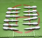 GI Joe Wolverine Missile Set of 12 1983 ARAH Hasbro Free Shipping
