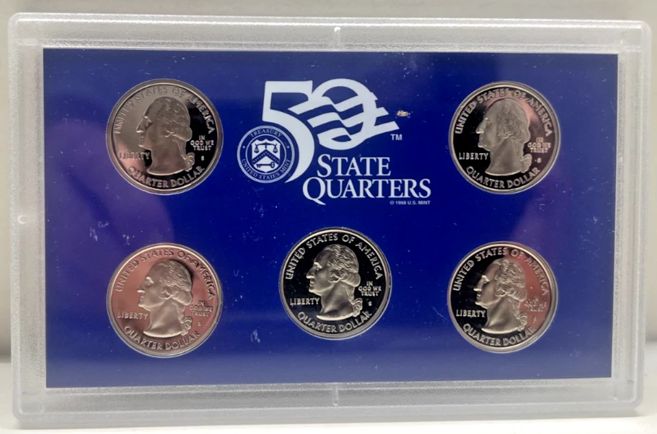 2003S United States Mint Proof Set (5 Piece Quarter Set) - Image 2 of 3