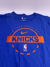 Nike NBA New York Knicks Blue T-shirt Men’s XL NWT 100% Authentic