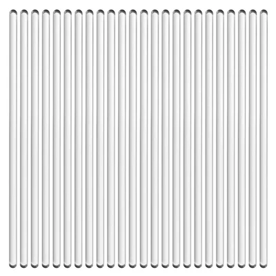 Glass Stirring Rod 12 Inch Length Stir Stick with Both Ends round 24 Pcs/Pk - Image 1 of 4