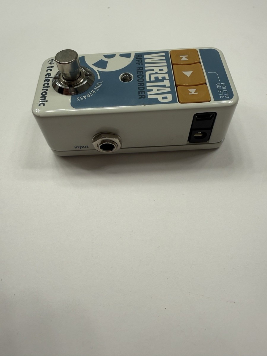 TC Electronic Wiretap Riff Recorder Wire Tap Mini Compact Guitar