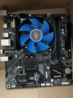 GIGABYTE B365M DS3H WIFI MicroATX Motherboard CPU Combo, USB, HDMI