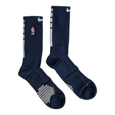 Nike NBA Authentic Mid Calf Socks Navy, XL 12-15 ,NWT