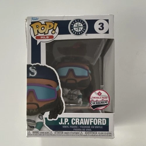 Funko Pop! Vinyl J.P. Crawford MLB Seattle Mariners T-Mobile Park Exclusive #3