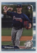 2019 Bowman Sky Blue 144/499 Kyle Wright #52 h6c