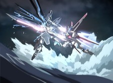 Gundam anime mobile suit seed destiny freedom Custom Gaming Mat Desk 1039