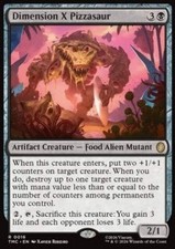 Dimension X Pizzasaur - Commander: Teenage Mutant Ninja Turtles (Rare) [TMC-16]