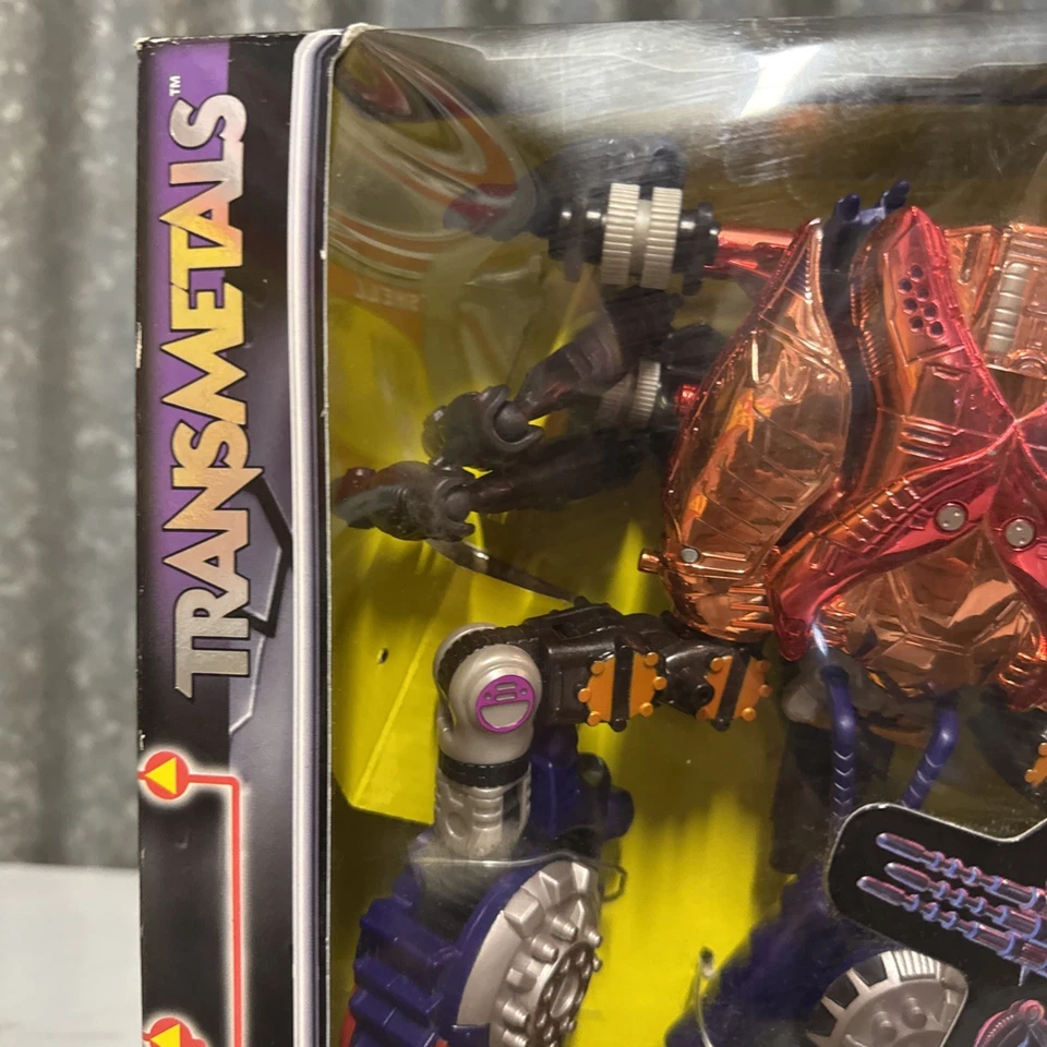 Rampage Beast Wars Biocombat Transformers Transmetal 1999 With Box Complete - Image 3 of 4