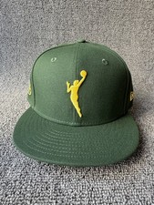 New Era Seattle Storm 9FIFTY Snapback Green Yellow One Size Hat