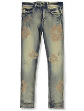 Southpole Boys' Puff Skinny Jeans Color: light tint Size: 8