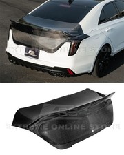 For 22-up Cadillac Ct4 | Carbon Fiber Rear Trunk W/ Integrated Blackwing Spoiler