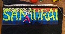 Vintage Sega Samurai Video Game Arcade Marquee!