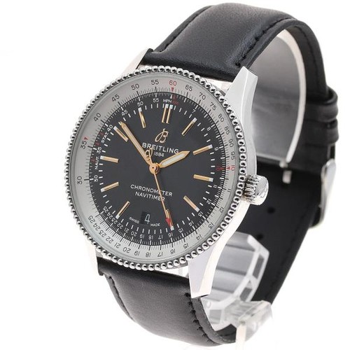 BREITLING NAVITIMER 41 A17326 41mm SS Black #C5456