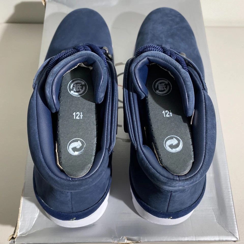 Talla 12.5 - Bota Air Jordan Boss Jumpman 2005 Azul Marino Para Hombres 311048-411 ¡Envío Rápido! Foto 3 de 4