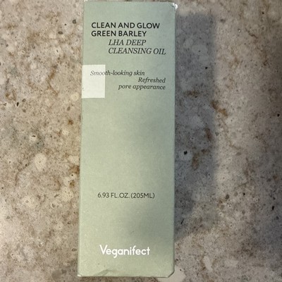 Veganifect Clean And Glow Green Barley Gel Cleanser -Korean Skincare -6.93 fl oz