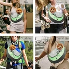 Pet Sling Carrier Breathable Mesh Front Pocket Bag For Small Dogs Cats Popular