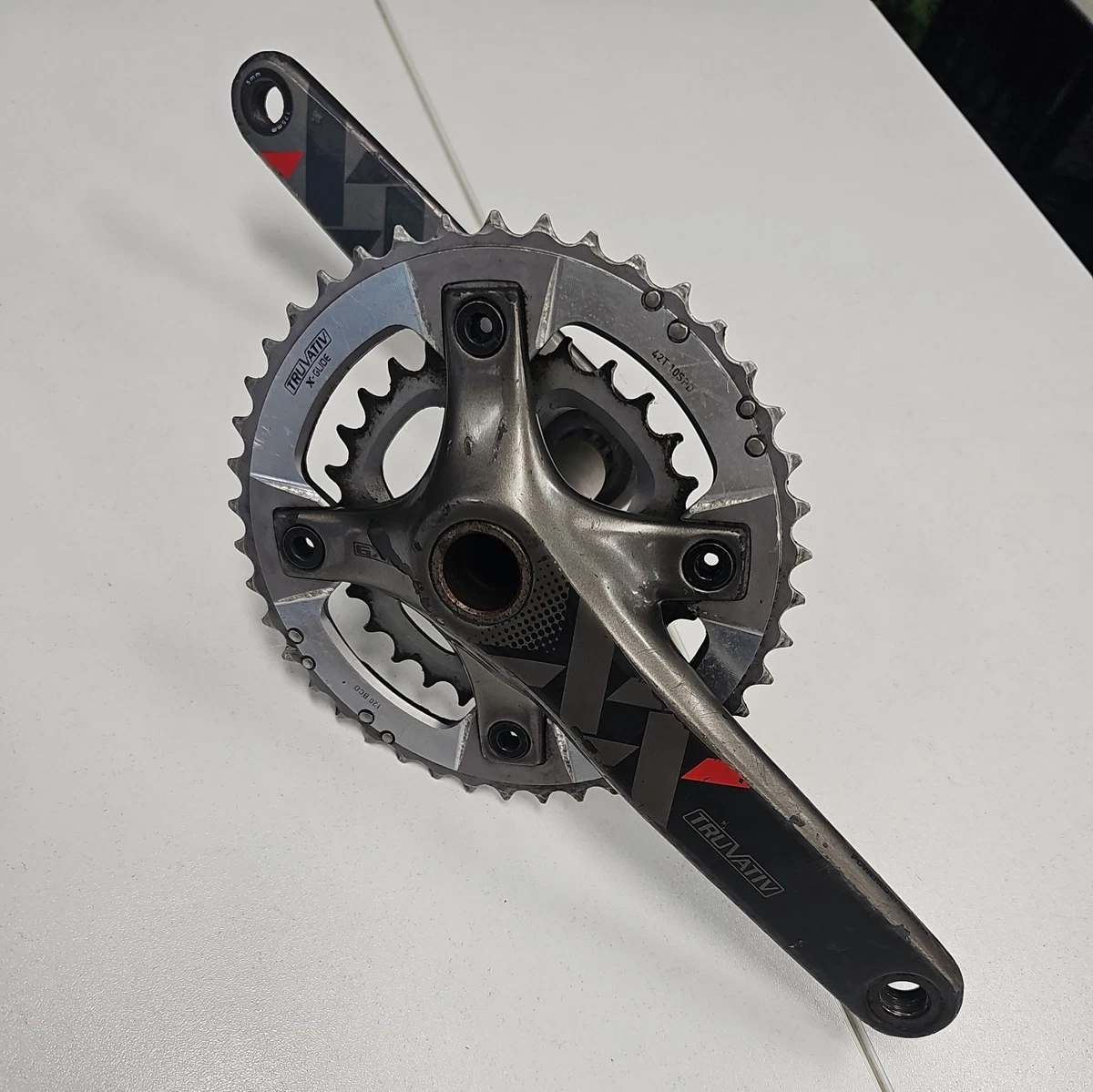 TRUVATIV Double Chainring Cranksets 175 mm Crankarm for sale | eBay