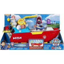 PAW Patrol Sea Patrol: Sea Patroller Transforming Vehicle w/ Lights  Sounds