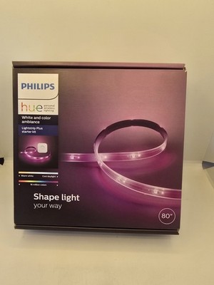 Phillips Hue White&Color Ambiance Lightstrip w/Starter Kit*FREE SHIPPING*80 inch
