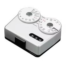 Voigtlander VC Meter II Silver Shoe Mount Light Meter Silicon Photodiode ISO3200