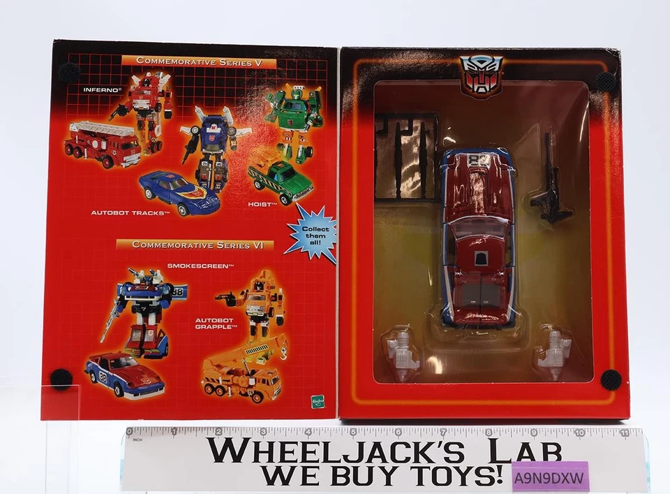 Smokescreen Transformers Reissue Commemorative Series 2002 Hasbro NEW SEALED - Image 2 of 4