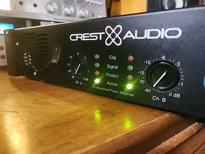 Crest Audio CA6 Professional Power Amplifier - 1500W - Cleaned