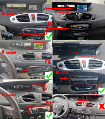 7'' Android 13 Autoradio Für Renault Grand Scenic III 2009-2016 Car 4 core 4+64GB