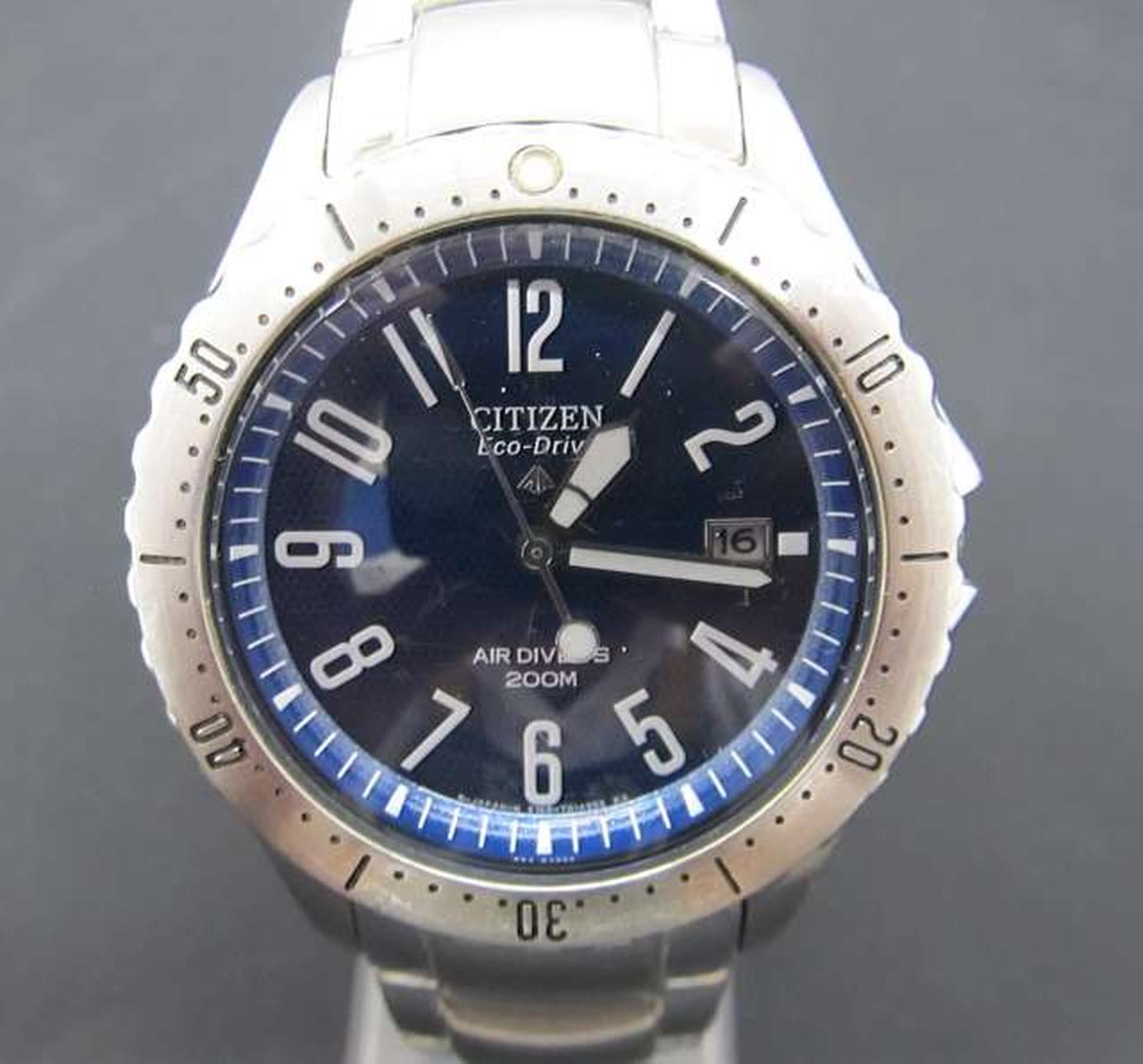 Citizen E168-T018700 Solar-Powered Stainless Steel Watch