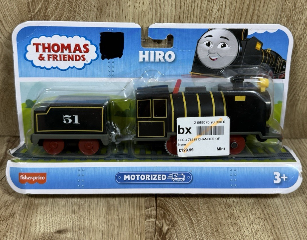 Thomas & Friends Motorized Toy Train Hiro Battery-Powered Engine with Tender