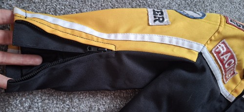 HUNTER CLASS Motorcycle TEXTILE Racing JACKET 2 Years CHILDS Kids Motorsport EX - Picture 6 of 13