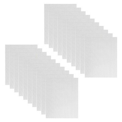 20pcs 20 Mesh Hardware Cloth, 3.1x2.4'' Fine Wire Mesh Rust-proof Sheet
