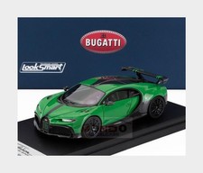1:43 LOOKSMART Bugatti Chiron Pur Sport #16 2020 Viper Green Black LS520B Model