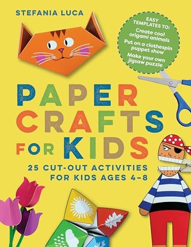 Paper Crafts for Kids by Stefania Luca (Paperback Book) - Image 4