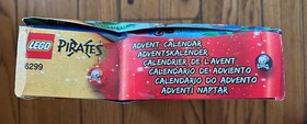 Lego 6299 PIRATES ADVENT CALENDAR 2009 Mermaid Sawfish Monkey *RETIRED* DENTED