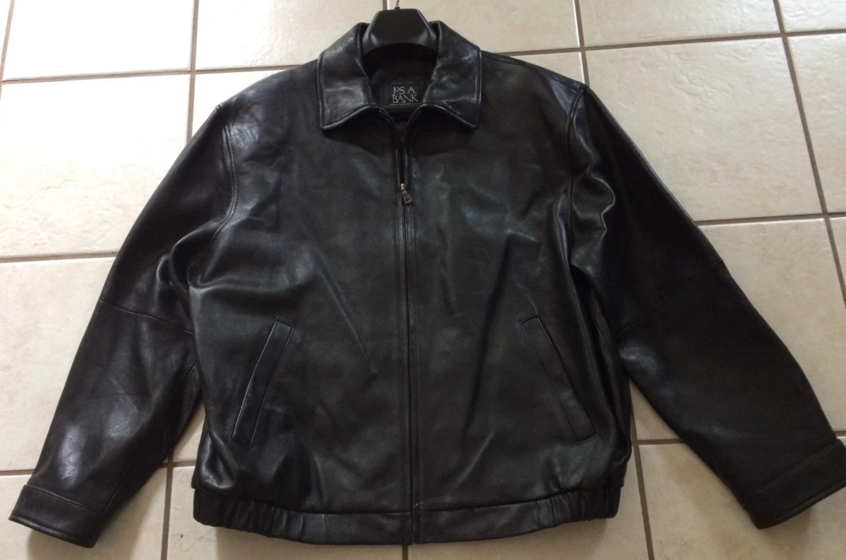 Jos. A. Bank Leather Outer Shell Coats, Jackets & Vests for Men