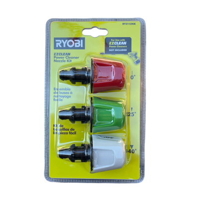 #ad RYOBI EZ CLEAN 3 POWER CLEANER NOZZLE KIT $15.00