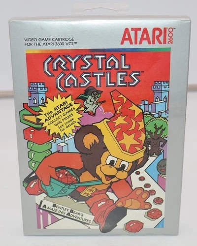Crystal Castles - Video Game - Atari 2600 - 1988 - FACTORY SEALED -