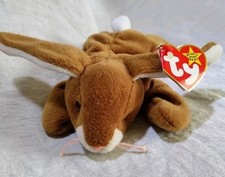 Ears the Rabbit Retired 1995 Ty Beanie Baby Style #4018 – Rare with Tag Errors