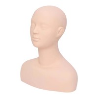 Cosmetic Training Head Model For Professional Makeup Demonstration And Practice