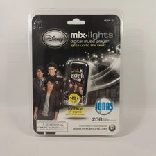Disney MP3 Player 2GB Mix Lights Jonas Brothers Music Player 2009 NEW