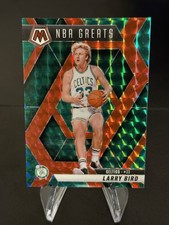 2024-25 Panini Mosaic Choice NBA Greats Larry Bird Green And Red