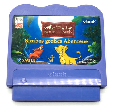 Disney König der Löwen Simbas großes Abenteuer vtech v.smile vsmile NUR MODUL