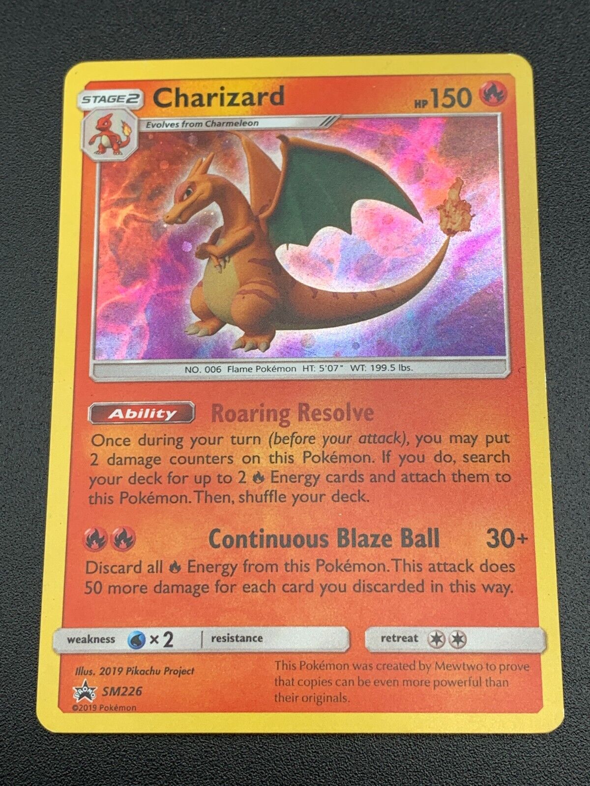 Charizard (SM226/250), Busca de Cards