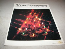 WINTER WONDERLAND SHEET MUSIC DICK SMITH FELIX BERNARD