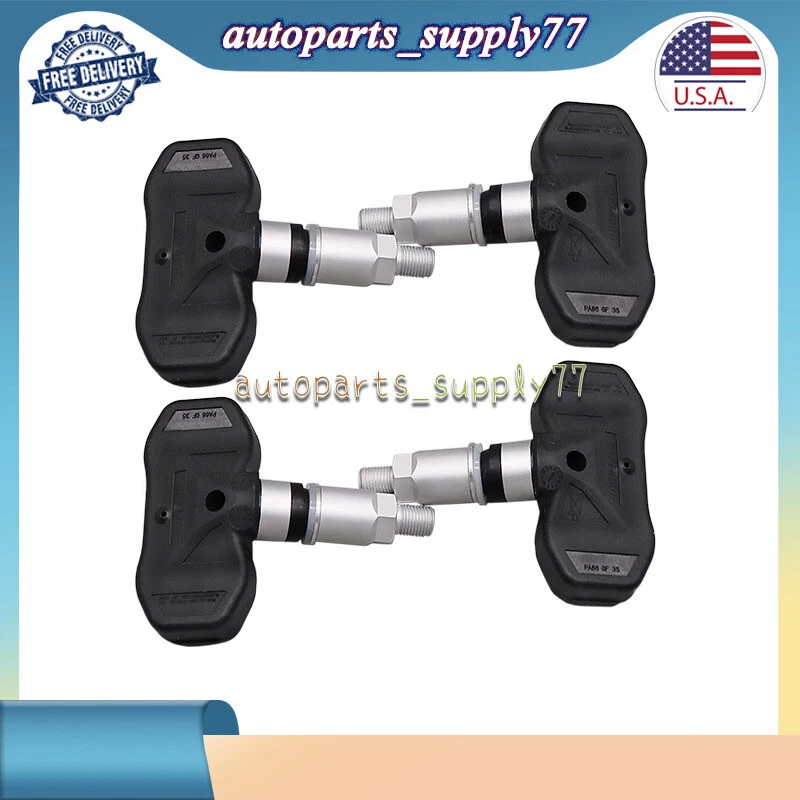 NEW 4pcs Tire Pressure Monitoring Sensors for 2006-2009 Chevrolet Trailblazer GM - Image 2 of 4