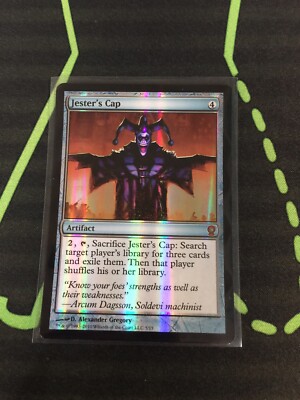 MTG Magic The Gathering Jester s Cap Foil FtV Artifact Commander