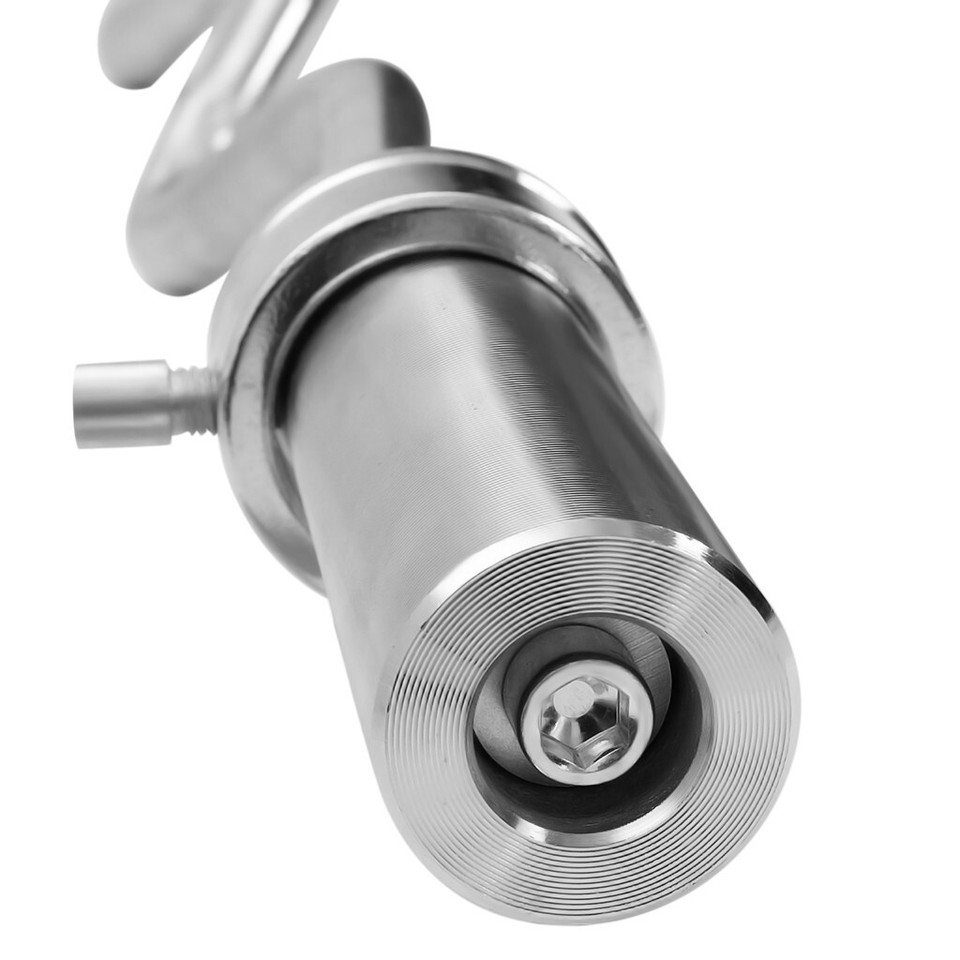 47'' Barbell Olympic Weight Lifting Bar EZ Super Curl Bar for Strength