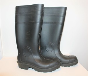 calf high work boots